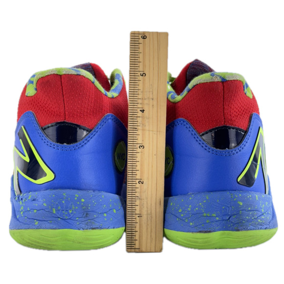 New Balance Coco CG1 DigiCoco Men 8.5 Energy Red Bright Lapis Green Lace Up Logo - Picture 3 of 13
